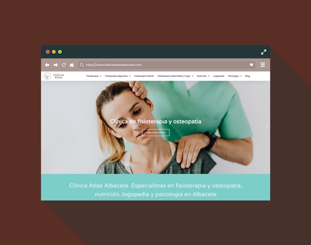 web fisioterapia albacete seo